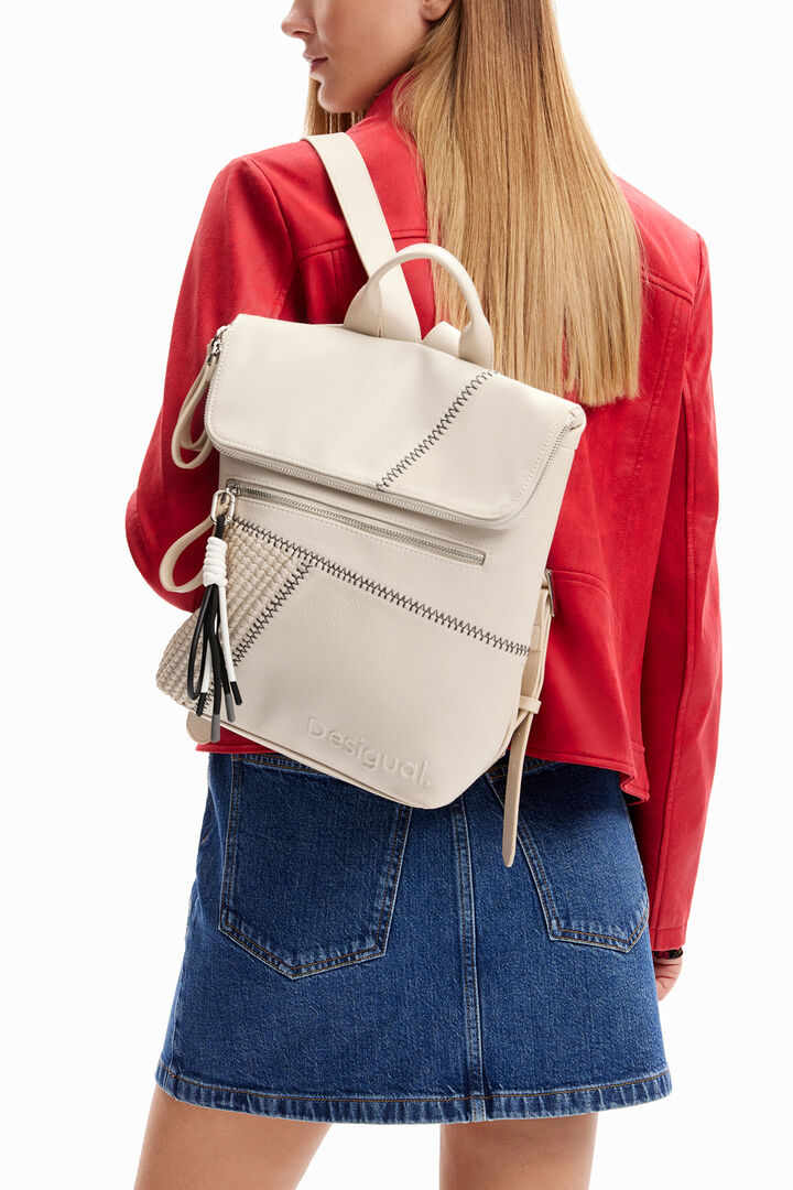 Mochila mediana patch | Desigual