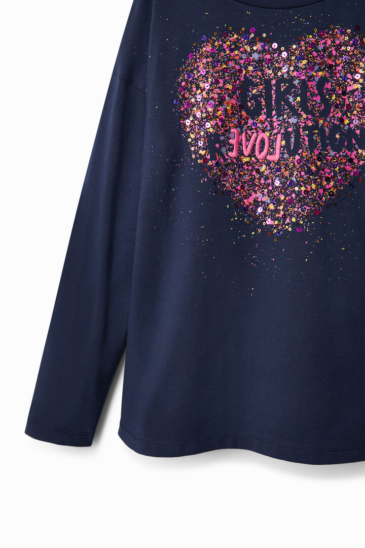 Sequin splatter T-shirt | Desigual