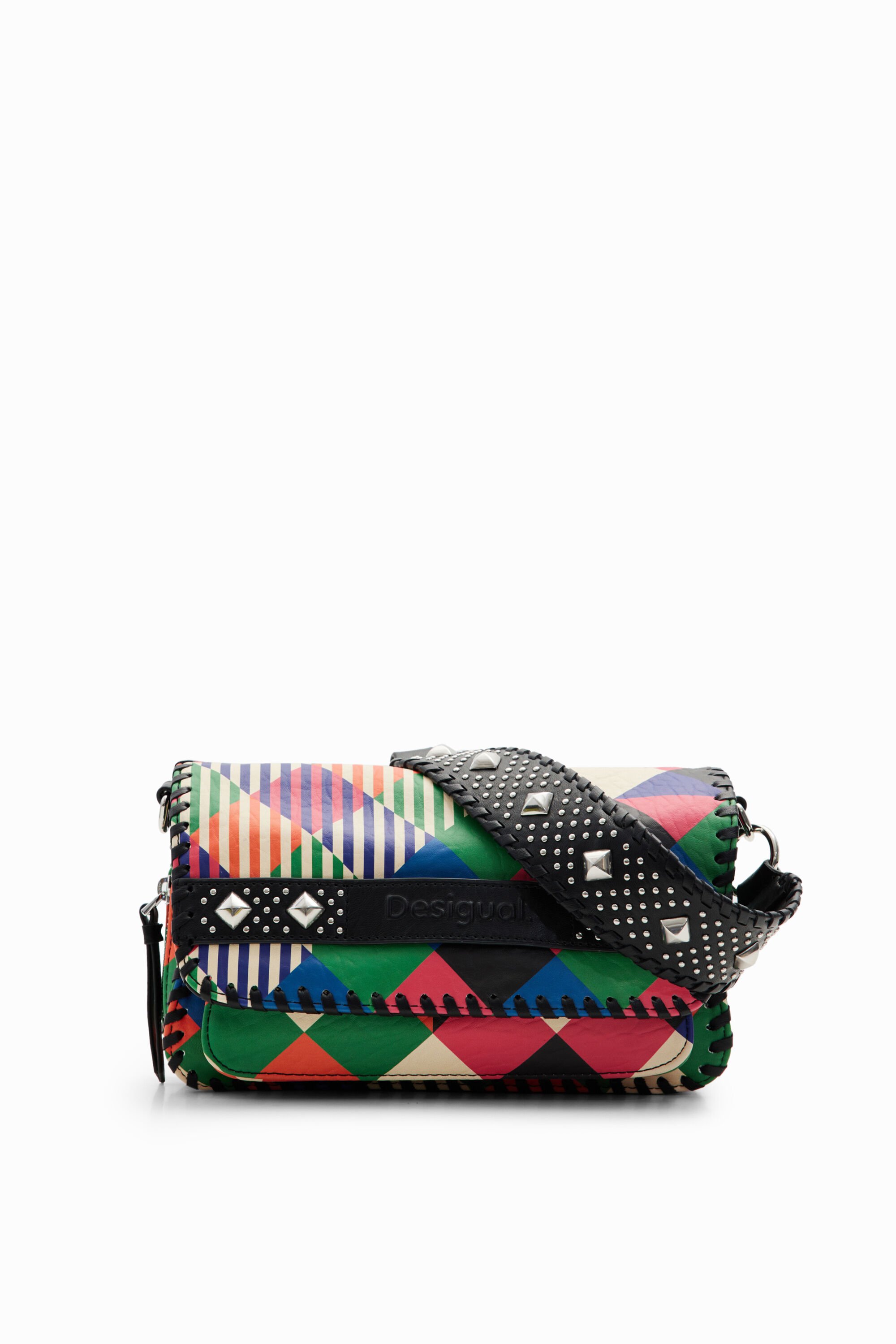 Sac clearance desigual tartan