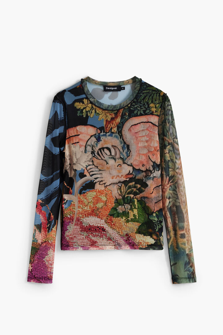 T-shirt designed by Mr. Christian Lacroix | Desigual