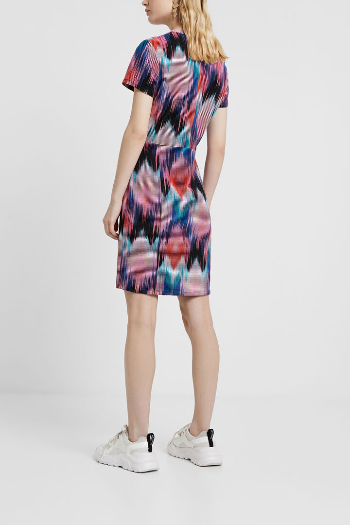 Arty psychedelic diamonds dress | Desigual