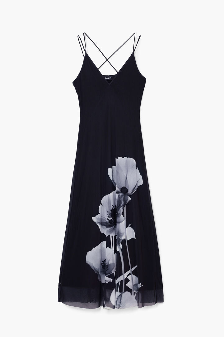 Long poppy dress | Desigual