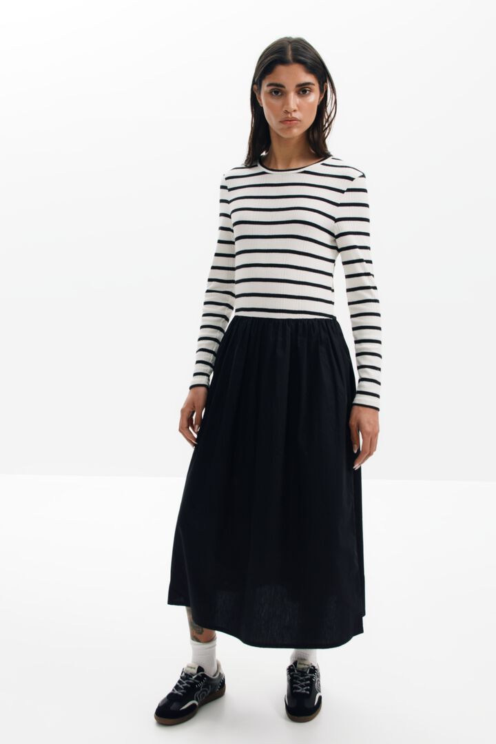 Vestido midi combinado | Desigual