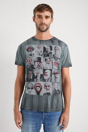Cotton T-shirt faces