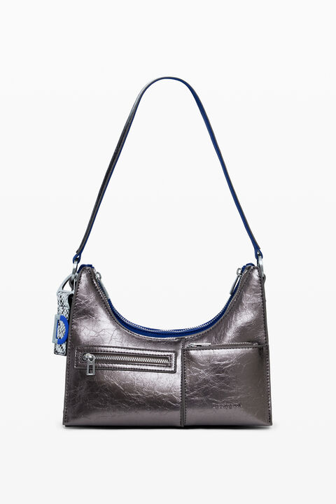 SMALL DETACHABLE TWO-TONE BAG