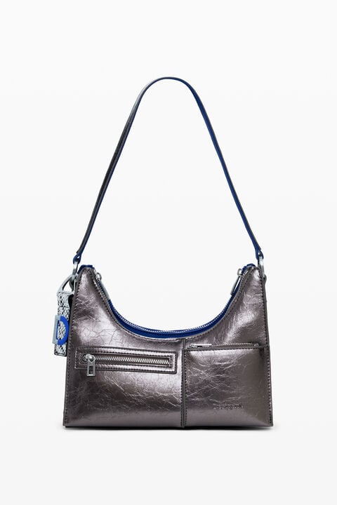 SMALL DETACHABLE TWO-TONE BAG