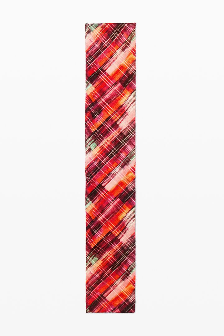 Bufanda flecos multicolor