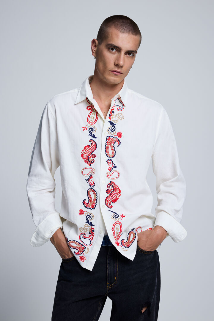 Camisa Bordada