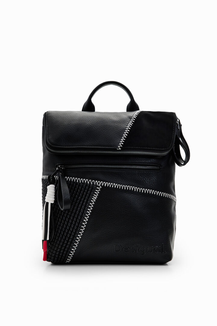 Midsize patchwork backpack | Desigual