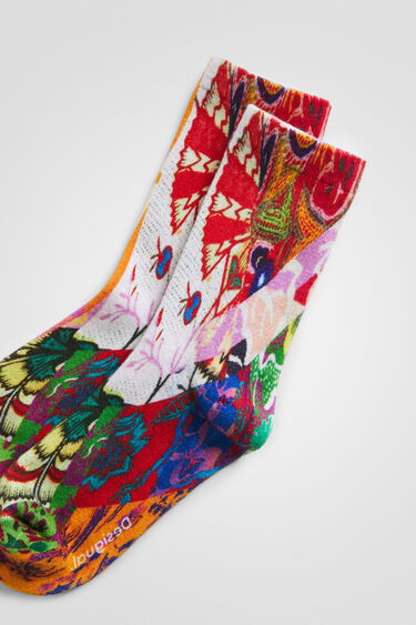 Čarape do gležnja s umjetničkim printom | Desigual