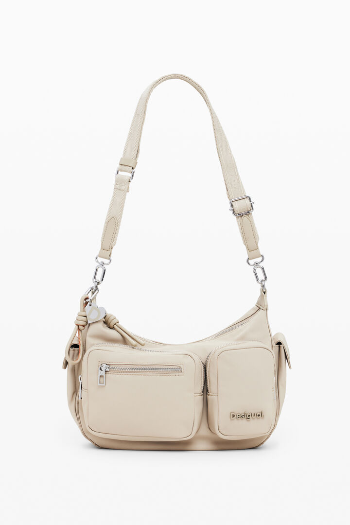 Shoulder bag with pockets