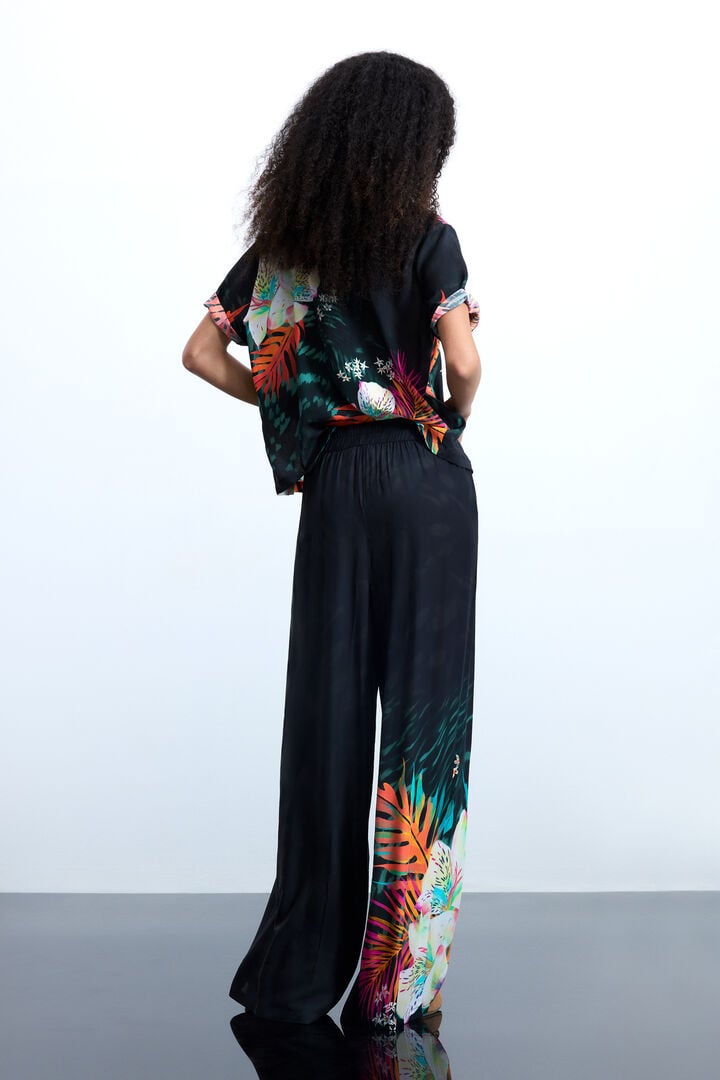 Tropical Fluid Trousers