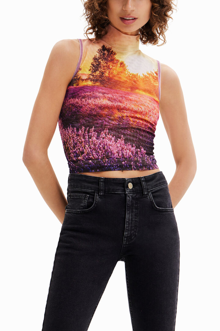 T-shirt imprimé photo | Desigual