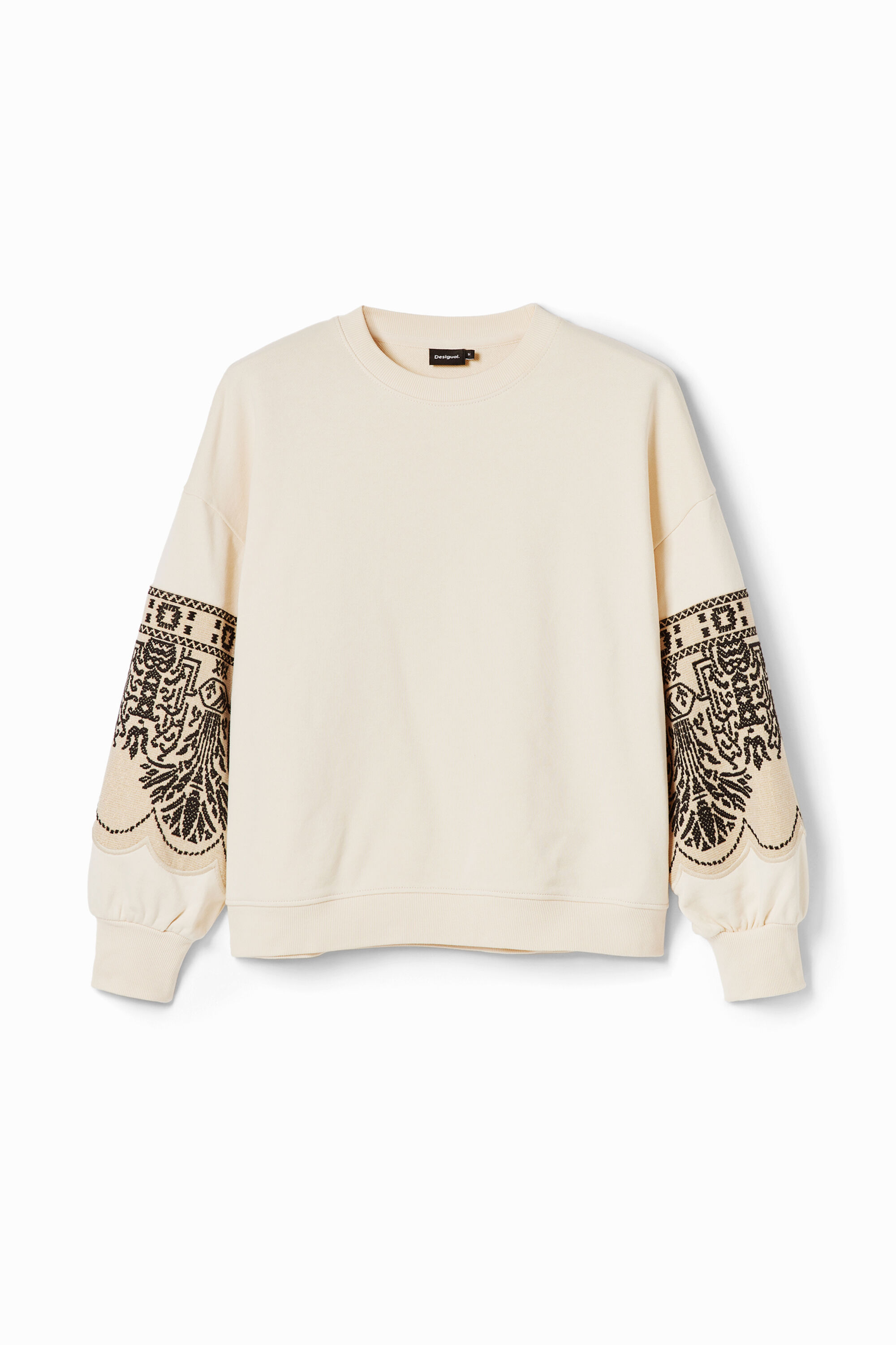 Oversize embroidered sweatshirt