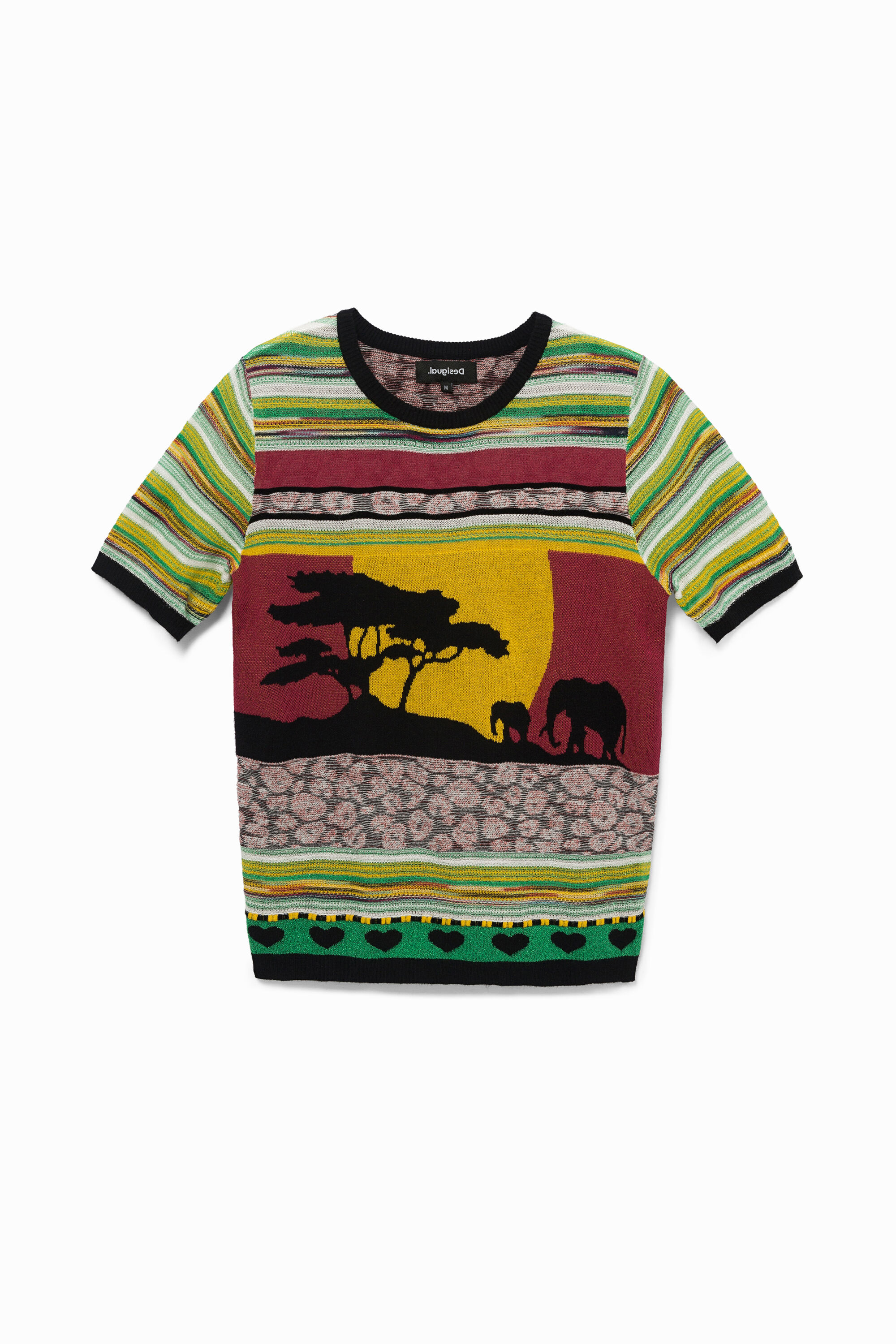 Pullover mit Afrika-Patch