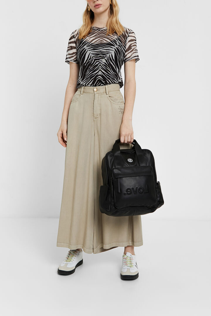 Sheer zebra T-shirt | Desigual