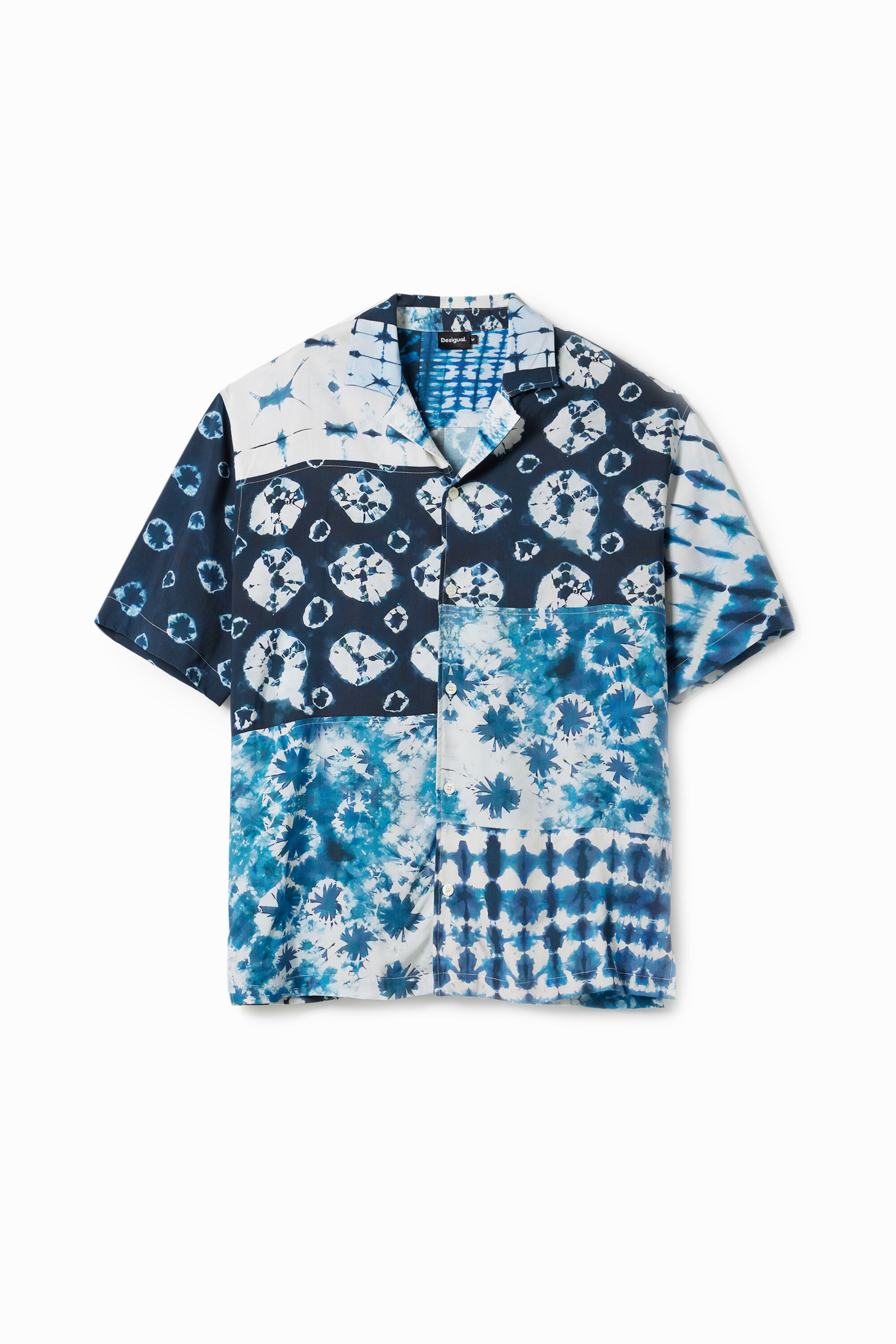 Camisa patch tie-dye - BLUE - M