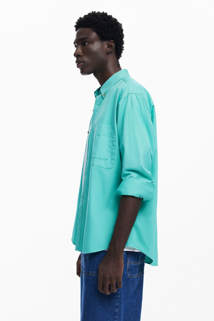 Camisa manga larga algodón | Desigual