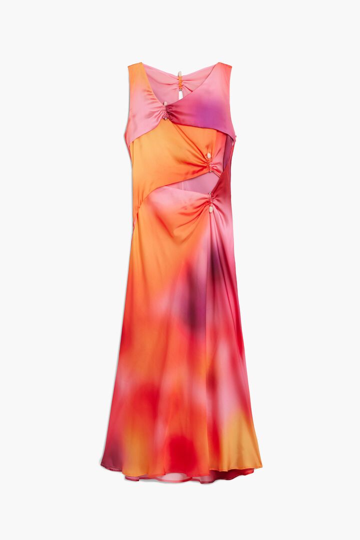 Vestido largo piercings | Desigual