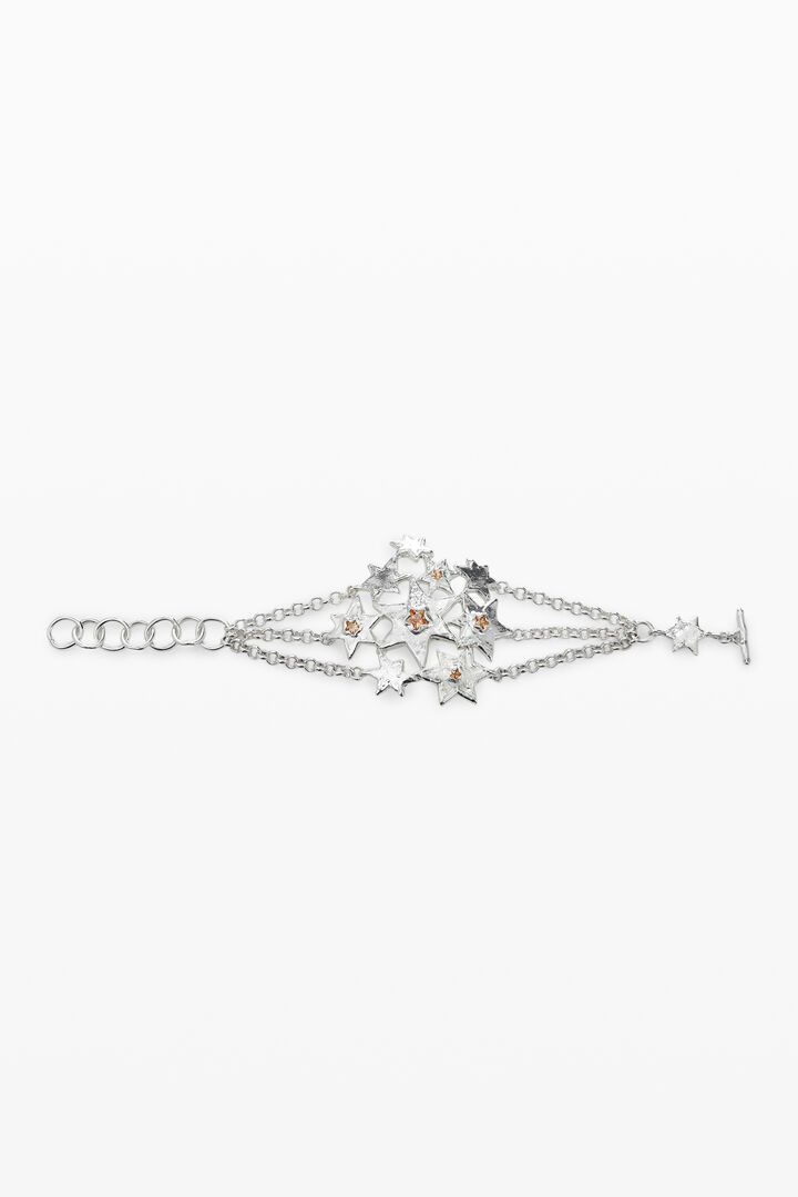 Bracciale a catena con stelle Zalio