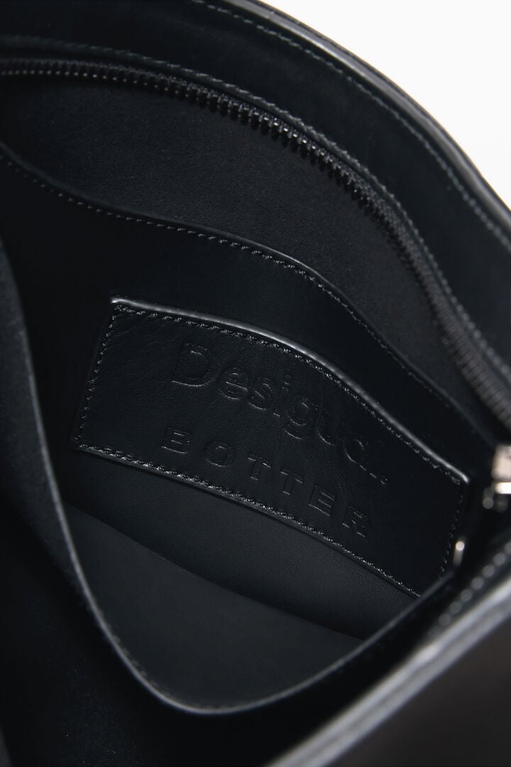 Medium leather bag Botter | Desigual