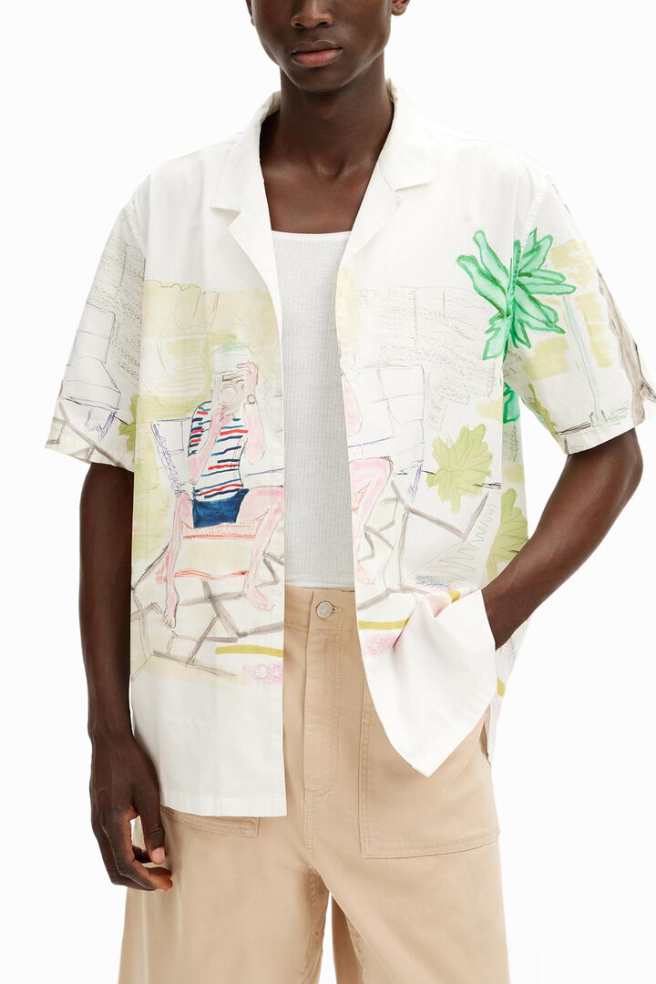 Camisa estampado acuarela | Desigual