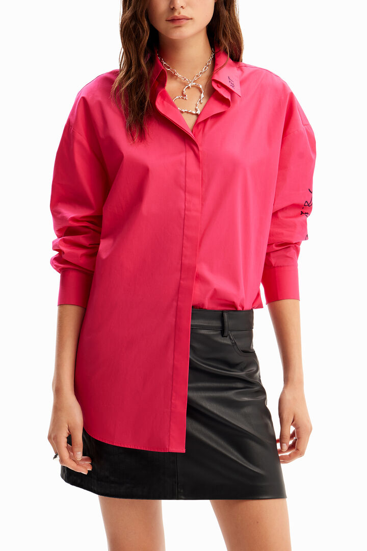 Camisa oversize caras | Desigual