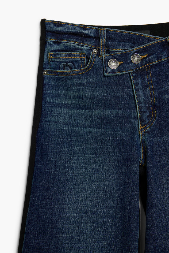 Jean combiné taille asymétrique | Desigual