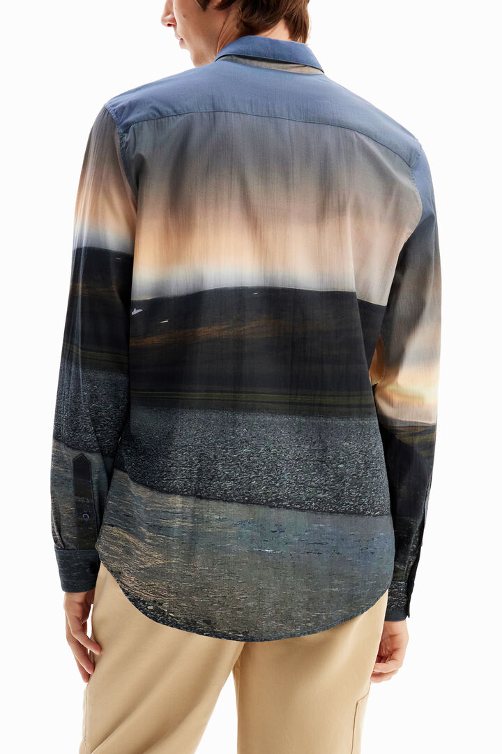Camicia fotografica paesaggio | Desigual