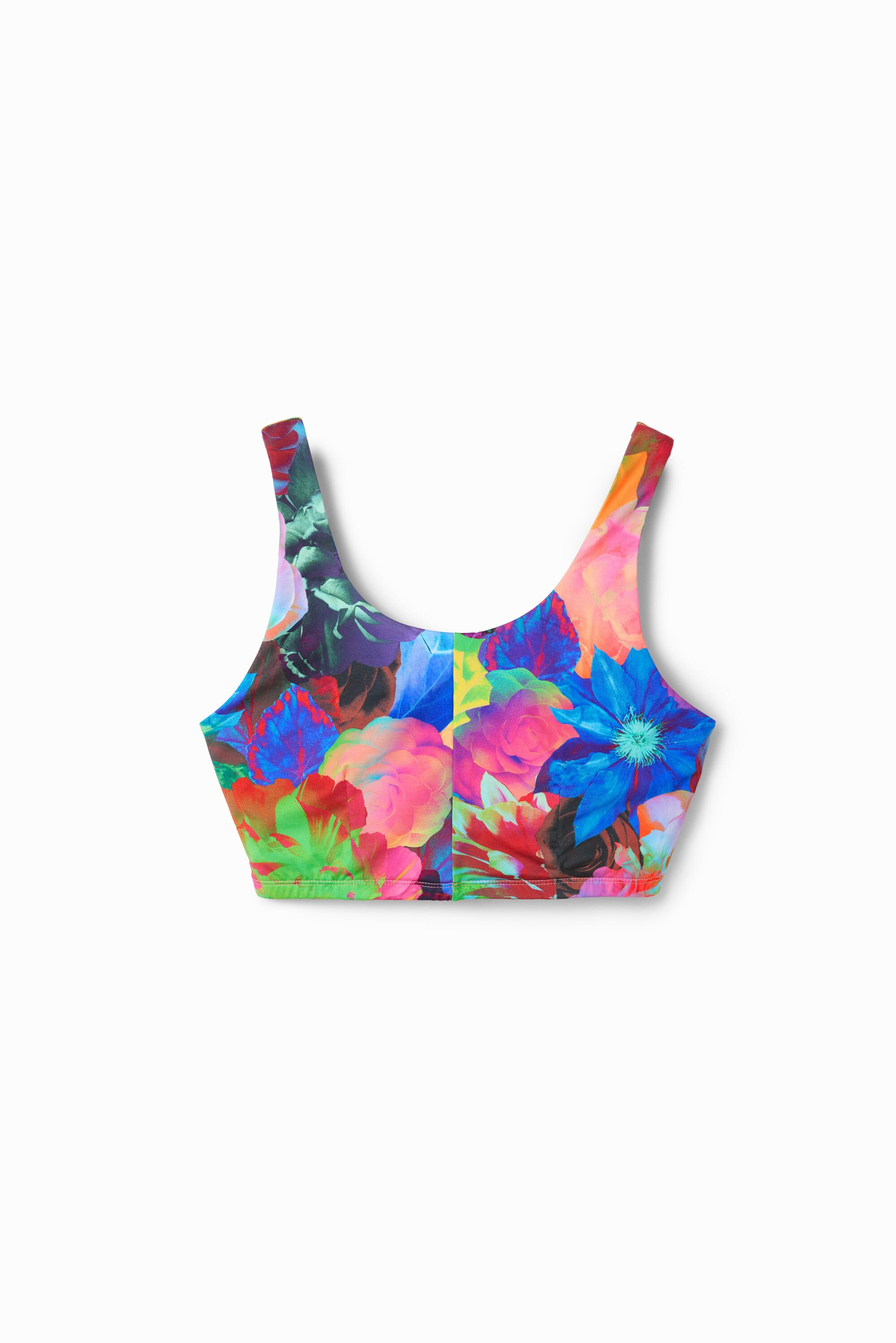 Floral sport top