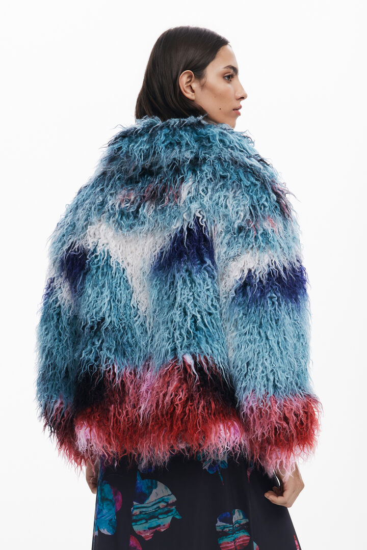 Jacket designed by Mr. Christian Lacroix | Desigual