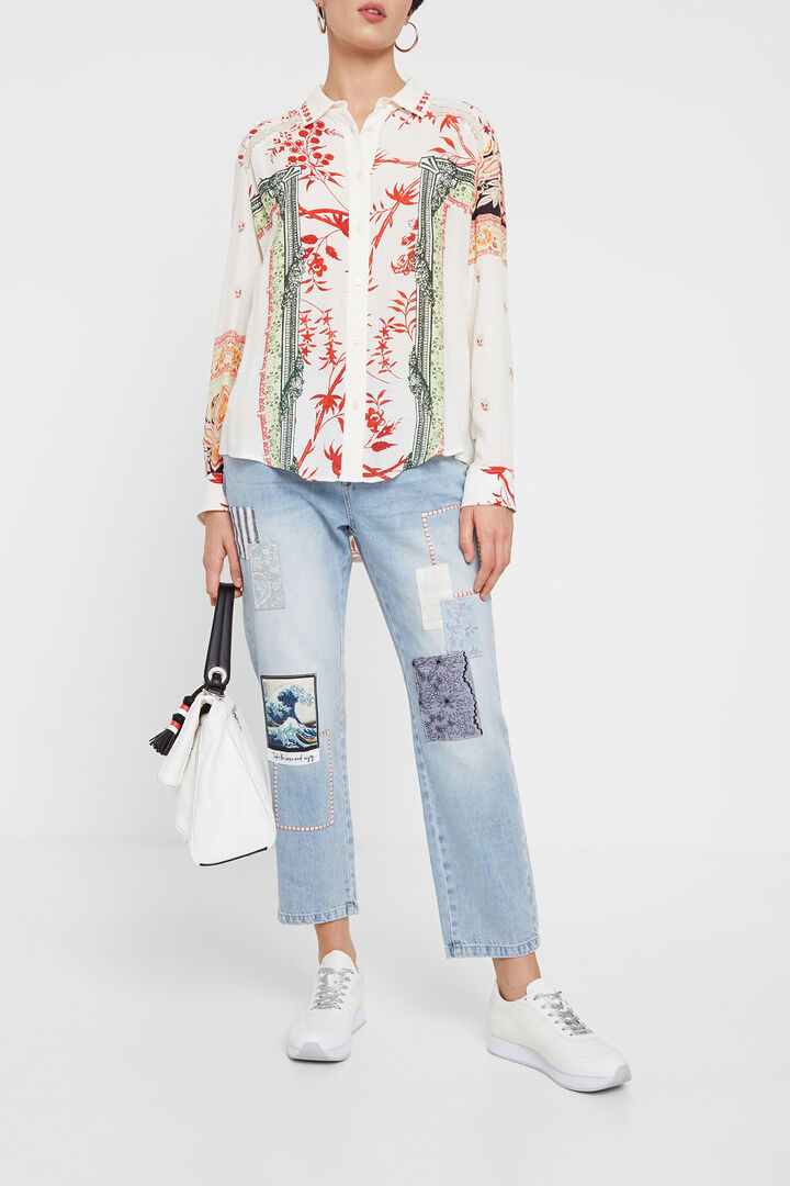 Camisa estampado hindu | Desigual