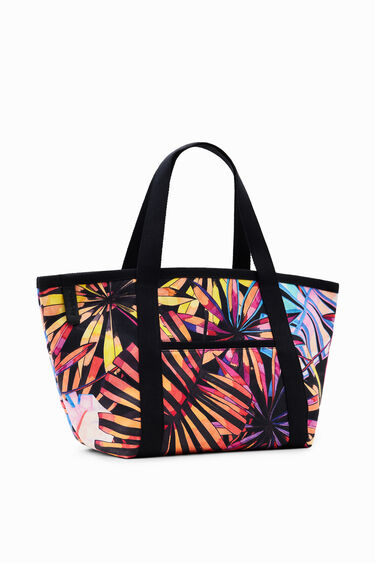 Bolso shopper grande tropical | Desigual