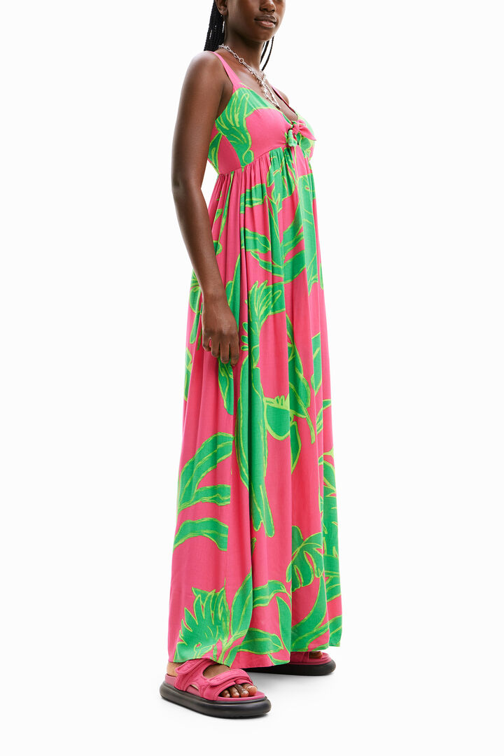Vestit llarg escot cor | Desigual