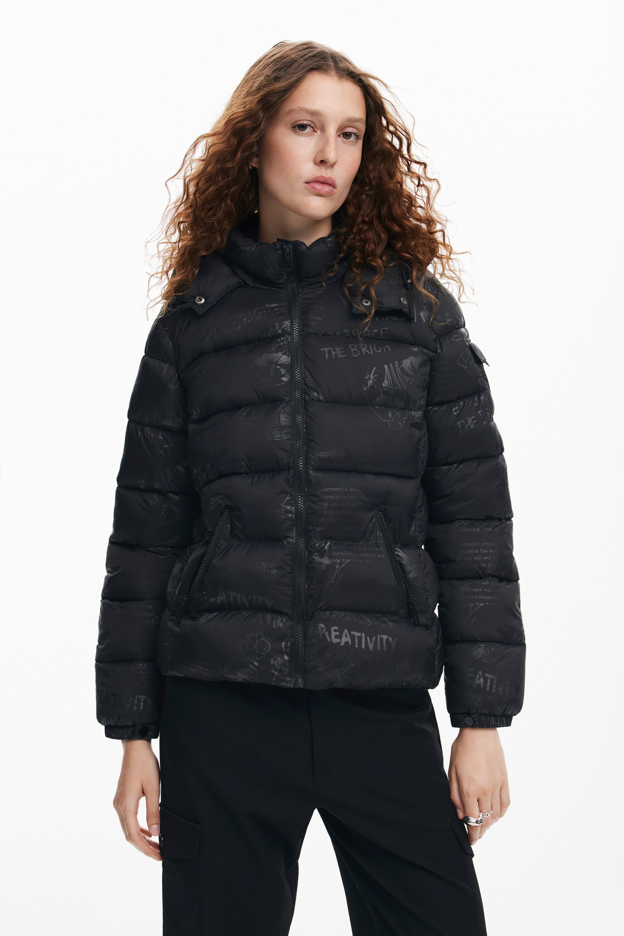 Desigual puffer jacket online
