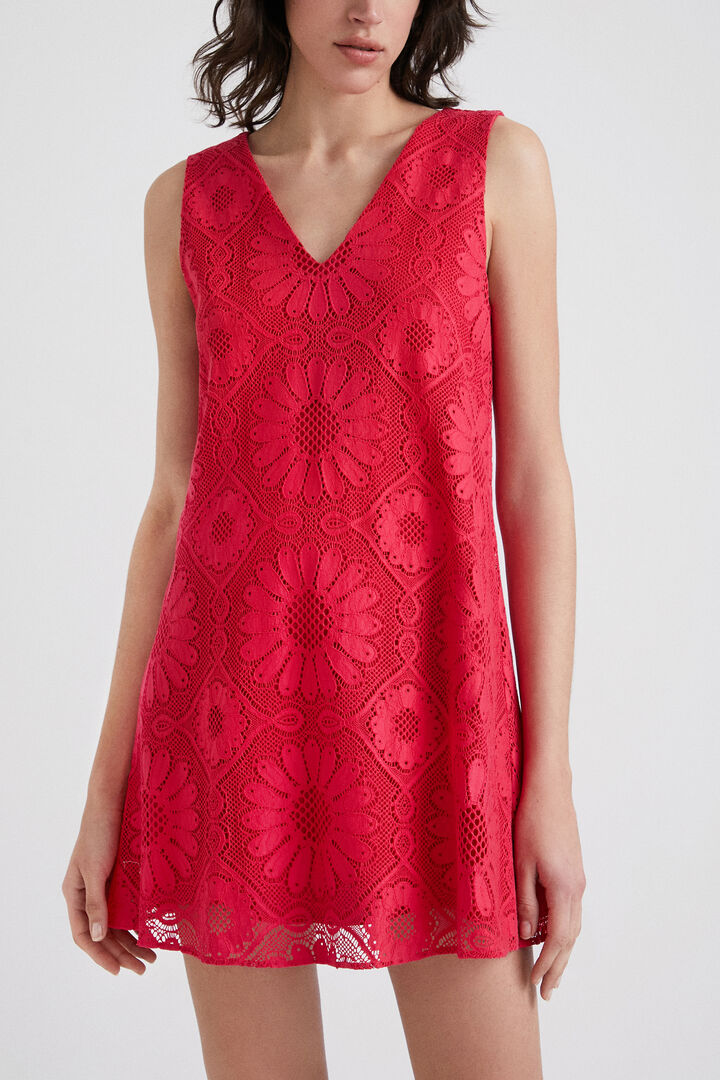 レース ミニワンピース | Desigual