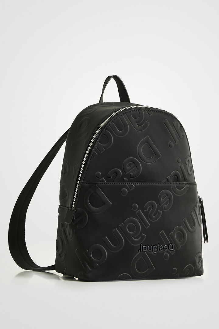 Small backpack with logos | Desigual