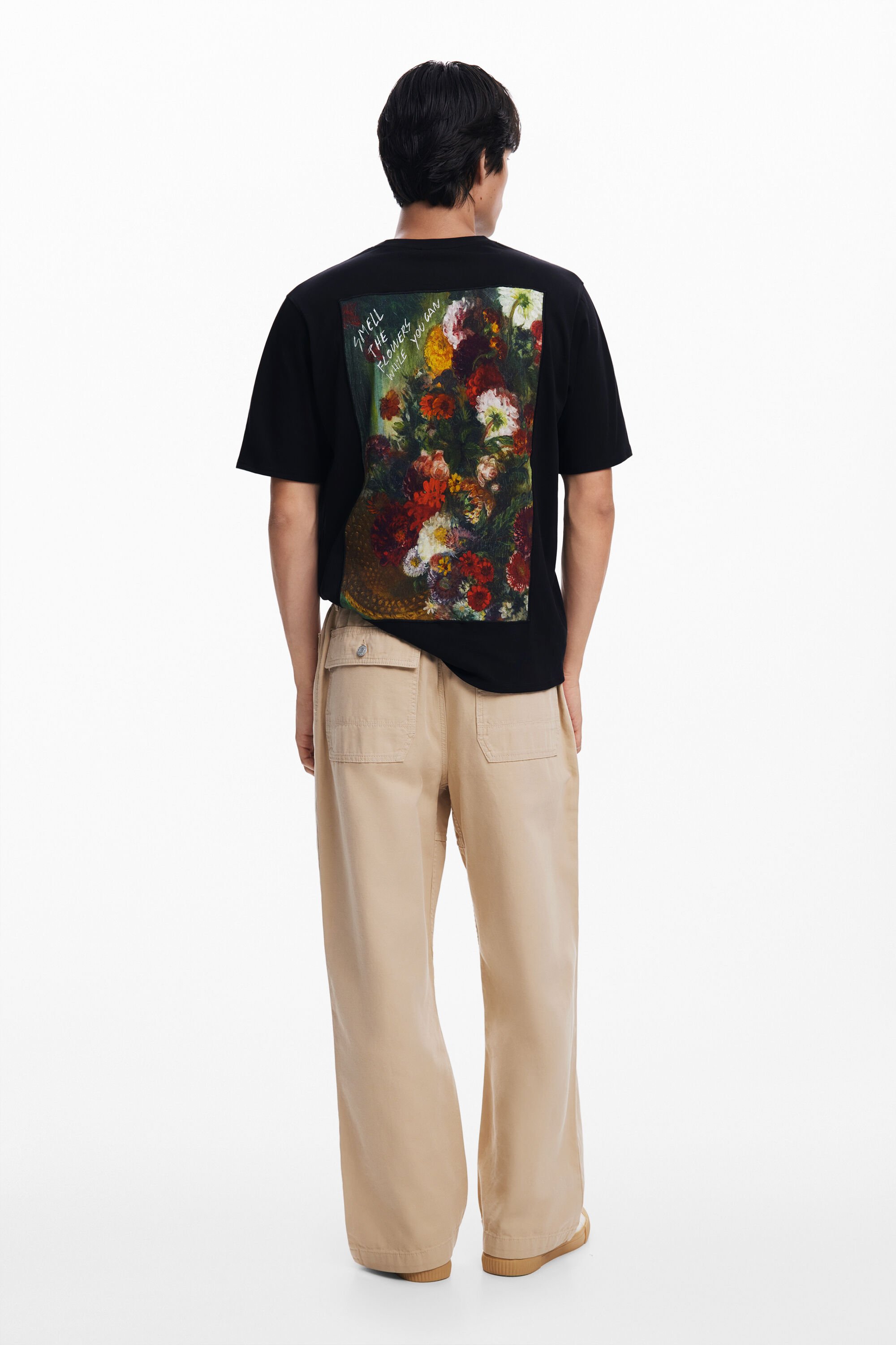 Camiseta estampado flores de hombre I Desigual
