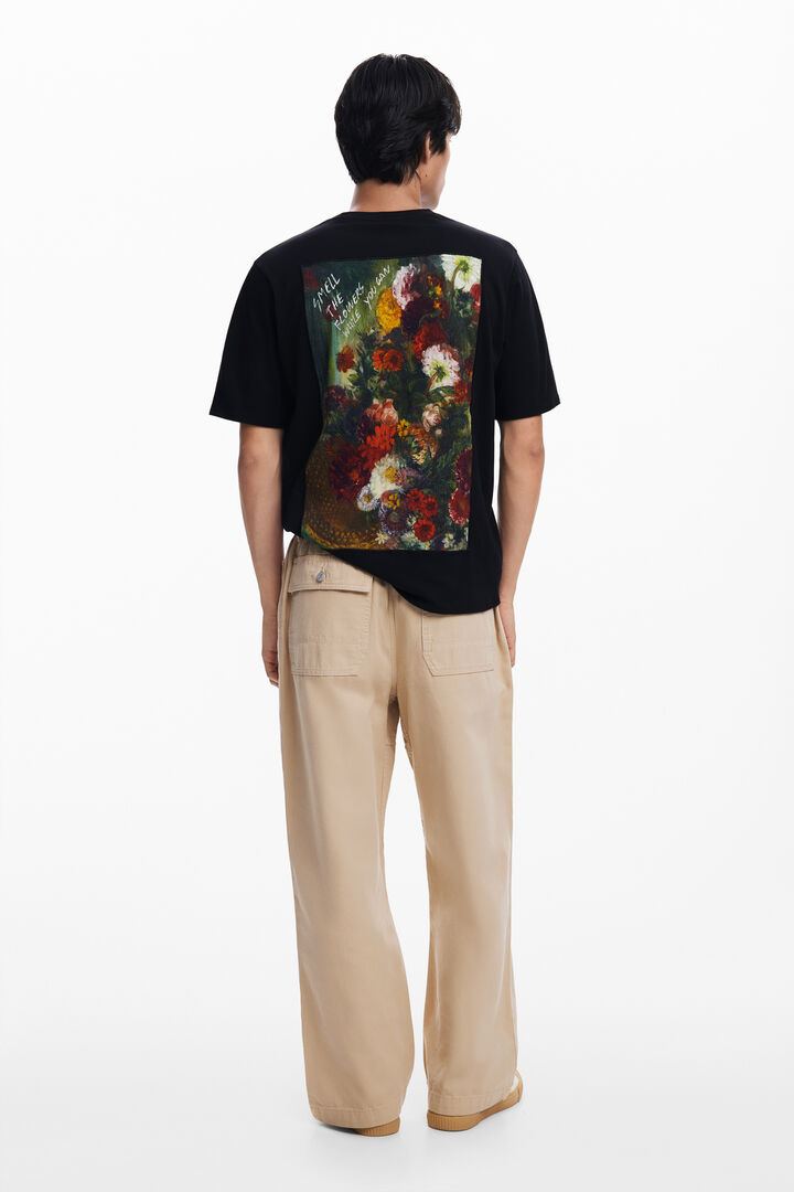 Camiseta estampado flores | Desigual