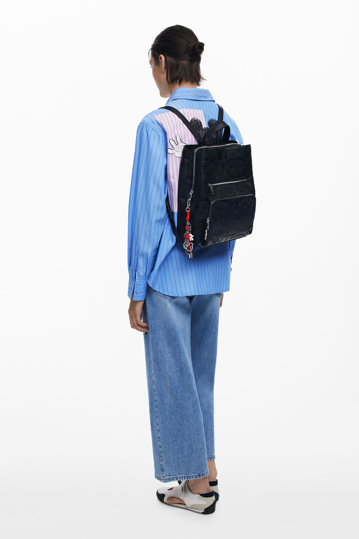 Medium Mickey™ convertible backpack | Desigual