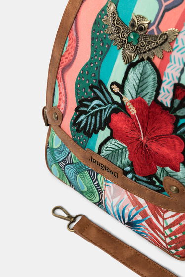 Backpack floral sequins | Desigual