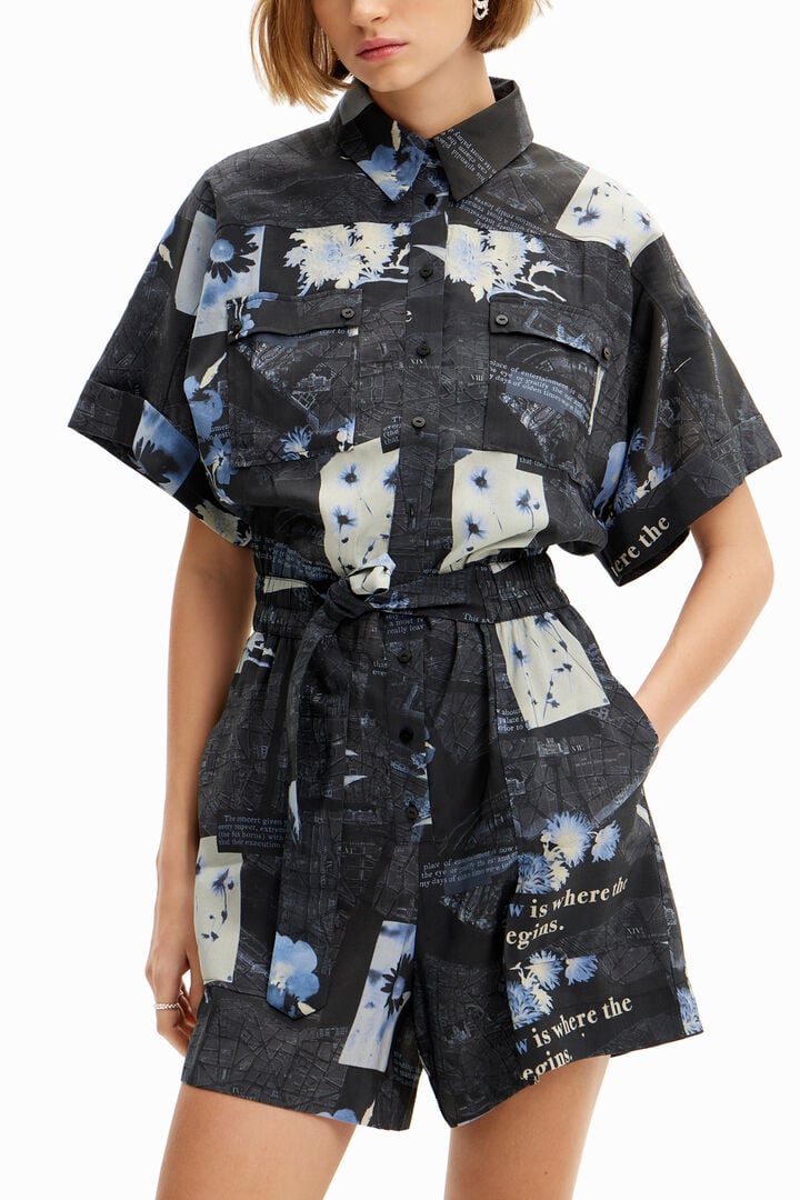 Map playsuit | Desigual