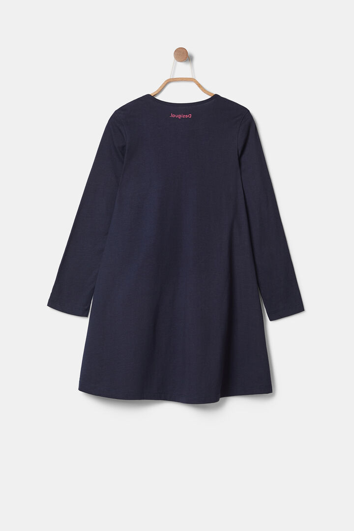 Vestido camiseiro bordado | Desigual