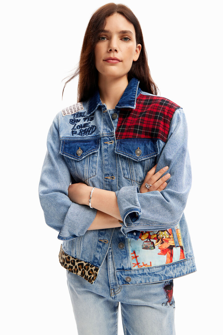 Chaqueta vaquera trucker Mickey Mouse | Desigual