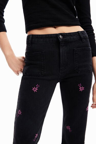Texans Flare flors | Desigual