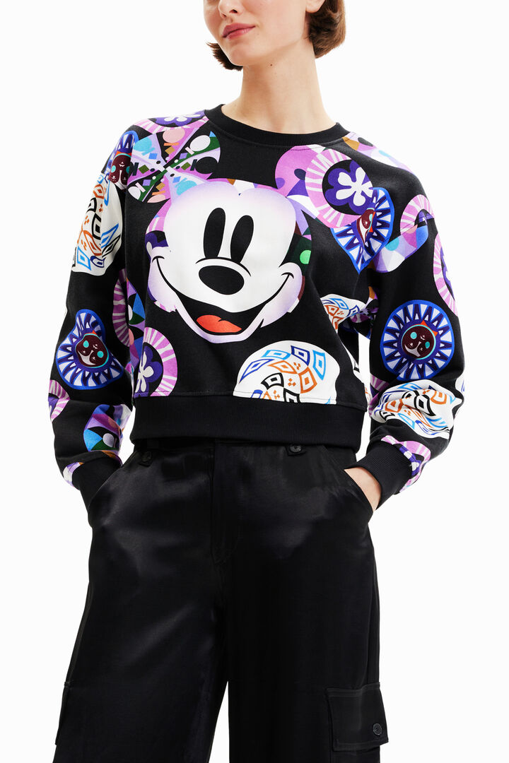Sudadera corta Mickey Mouse | Desigual