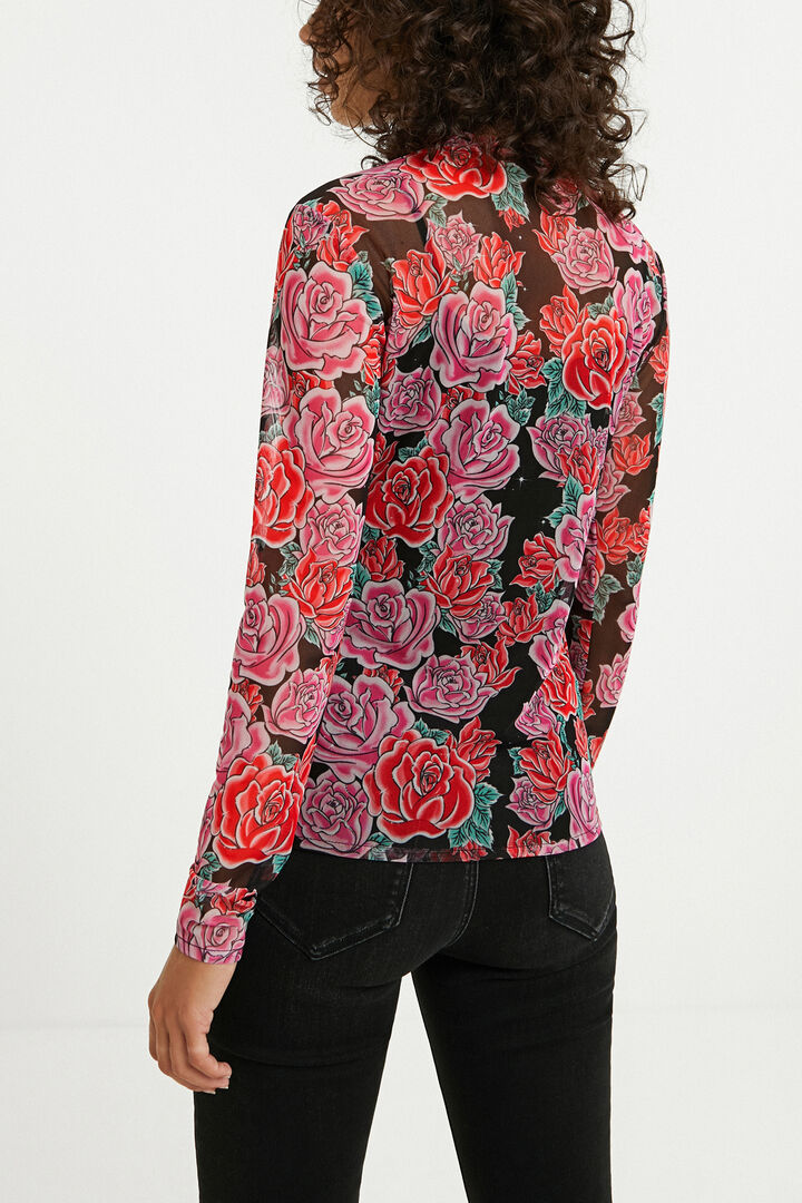 Slim floral T-shirt | Desigual