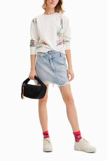 Sweat-shirt illustrations arty | Desigual