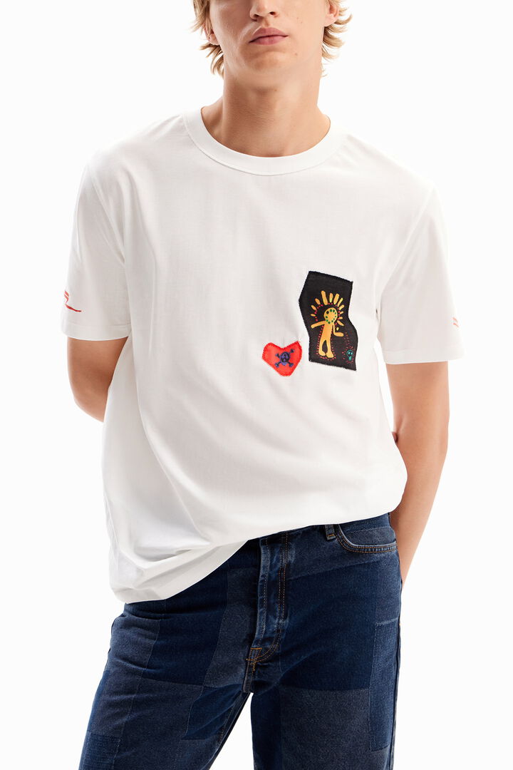 Sphinx patches T-shirt | Desigual