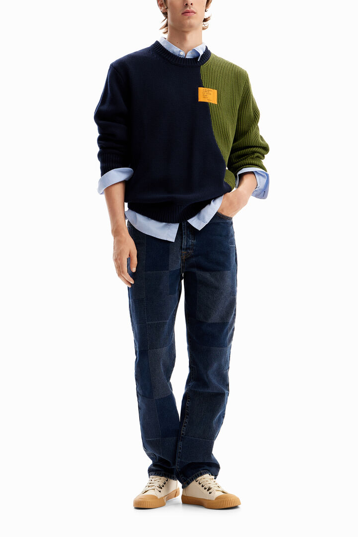 Jersey combinado bicolor | Desigual